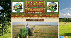 Desktop Screenshot of holycowgrassfed.com